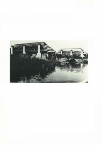 Paesaggio di valle prima della bonifica, tratto da Terre ed acqua. Le bonifiche ferraresi nel delta del Po, a cura di Anna Maria Visser Travagli, Giorgio Vighi, Ferrara, Corbo, 1990, p. 126